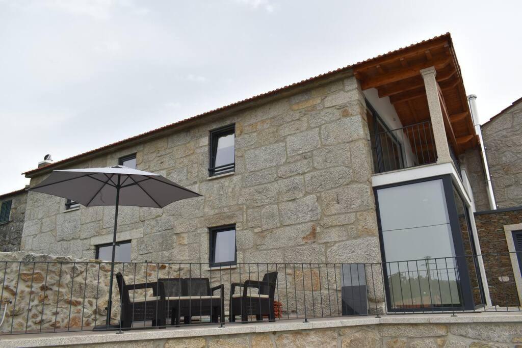 Casinhas Da Eira Caramulo Turismo Rural Arca Exterior foto